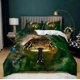 thumbnail image 1 of Snake Printed Quilt Duvet Cover Set Bed Linen Kids Bedroom Decor Soft3-Piece Bedding Set, 1 of 4
