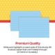 thumbnail image 2 of Index Card School Smart Ruled 10,16 x 15,24 cm, paquete de 100 unidades, color azul, 2 of 9