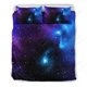 thumbnail image 1 of Dark Purple Blue Galaxy Spaceding Quilt Duvet Cover Set Bedclothes Doona Cover3-Piece Bedding Set, 1 of 5