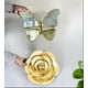 thumbnail image 2 of Set 3 Espejo Mariposas Diseño Flores Pared Decorativo Jhn, 2 of 3