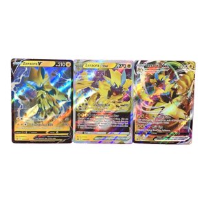 Pokémon - Juego De Cartas Zeraora V Vstar Vmax Swsh263 Swsh264 Swsh265