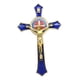 thumbnail image 4 of Aleación De Zinc Crucifijo De Pared Cruz Jesús Estatua Estatuilla Decoración Para El Hogar Azul, 4 of 5