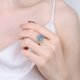 thumbnail image 5 of Moissanite Rings for Women Anillos de Diamante 3Uds Corte Redondo Color D VVS1 Plata Esterlina 925 Moissanita Compromiso Aniversario Promesa Anillos de Boda para Mujer con Certificado, 5 of 9