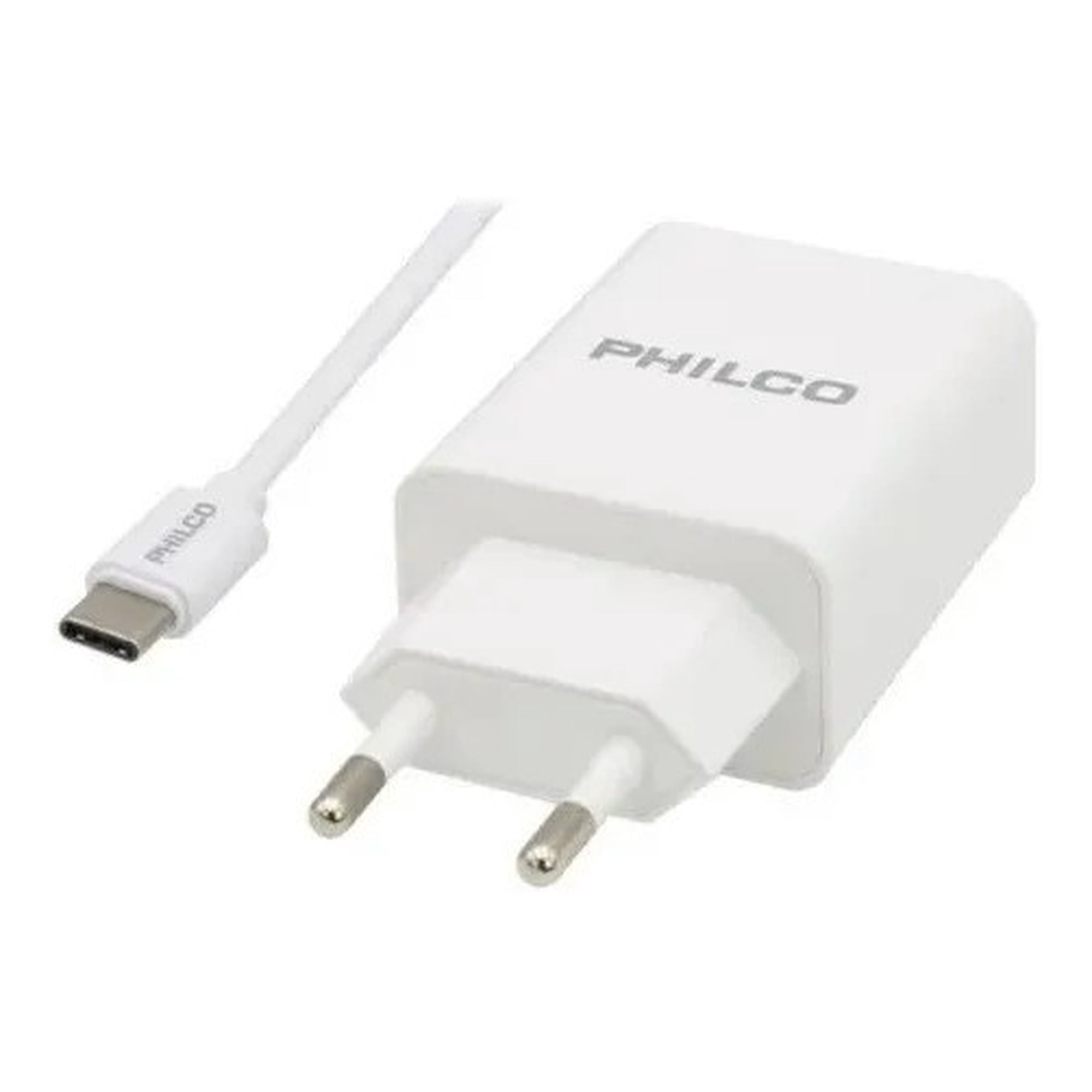 Cargador Rapido Philco Qc619 Incluye Cable Tipo C