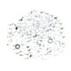 thumbnail image 1 of 500 gemas de diamante acrílico transparente de 10 mm para manualidades, ideales para bodas (blanco), 1 of 5
