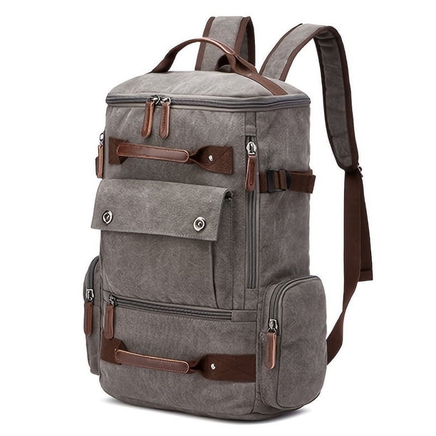 Upgrade Your Travel Style with this Stylish & Spacious Canvas Duffle Bag Backpack!