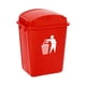 thumbnail image 1 of Basurero 30 Litros Tapa Vaiven - Rojo, 1 of 1