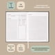 thumbnail image 5 of Cuaderno de papel para diario de recetas con tapa resistente al agua, 5 of 8