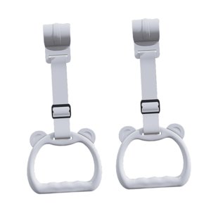 Bothyi - Parque Infantil Con Anillos De Dominadas Que Mejoran El Equilibrio, Herramienta Ligera Para Entrenar La Marcha, Color Gris