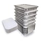 thumbnail image 1 of Recipientes de aluminio para alimentos Spare Essentials, paquete de 55 con tapas, 1 of 4