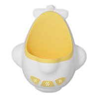 Bothyi - Kids Boy Potty Training Toilet Cute Plane Orinal Montado En La Pared Para Baño Amarillo