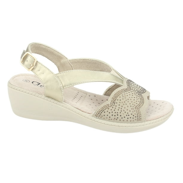 Sandalia Chalada Mujer Lupe-81 Beige Casual