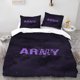 thumbnail image 1 of ARMY Starry Sky Themed Bedding Set Soft and Comfortable for All Seasons Ideal for Home and Bedroom Use, 1 of 5