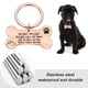 thumbnail image 5 of Etiqueta de perro tallada divertida para mascotas, etiqueta de perro personalizada, etiqueta de collar de perro de acero inoxidable, 5 of 5