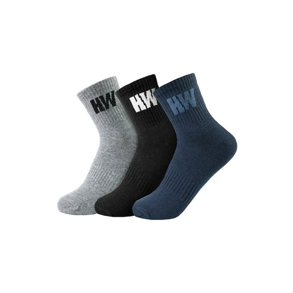 Tripack Calcetines HW Algodón Tobillero Mujer