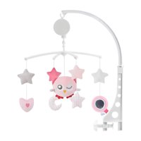 Móvil Musical 360° Con Caja Lubabycas Buho