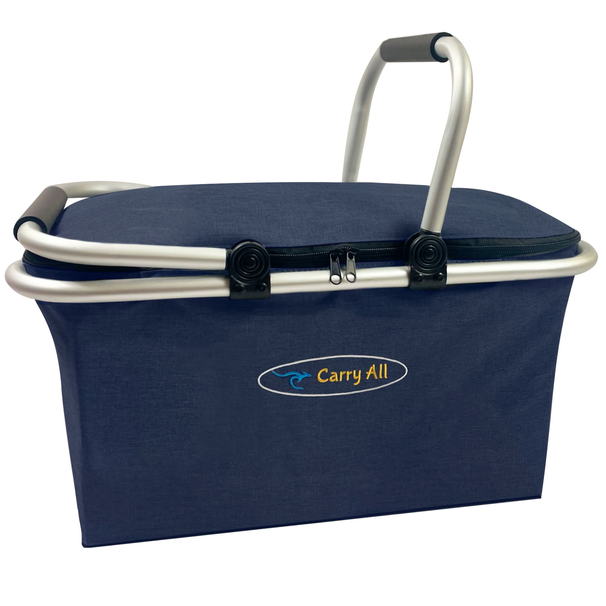 Carry All - Cesta Cooler Picnic Go Out Plegable 27 Lts Azul