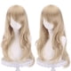 thumbnail image 1 of suxuMhao Peluca Ligeramente Rizada, Peluca, 27.5 Inches Rubio Ceniza Claro, 1 Pieza, Peluca de Cosplay, Peluca Larga, Peluca de Anime, Peluca Sintética, Peluca Universal, Peluca para Vestir, Aspecto, 1 of 2