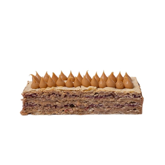 Torta Mil Hojas Manjar Frambuesa 6p 1 Un Mellow
