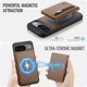 thumbnail image 3 of Para Google Pixel 10 / 10 Pro Funda de Teléfono Compatible con MagSafe 2 en 1 Billetera con Tarjetero y Bolsillo con Cierre para Efectivo, Funda de Cuero PU, Bloqueo RFID, Soporte Magnético, 3 of 8