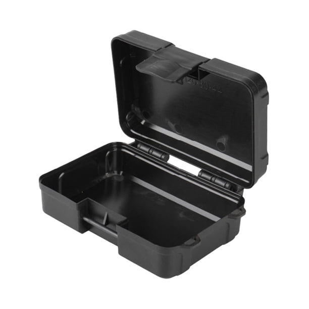 Caja de herramientas Estuche de almacenamiento de herramientas de reparación Reparaciones mecánicas Liviano Multipropósito Gran espacio Garaje Organiz 20cmx12.3cmx7.2cm