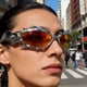 thumbnail image 2 of POLASUP GAFAS LENTES DE SOL Gafas de sol deportivas unisex futuristas cyberpunk UV400, 2 of 7