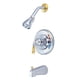 thumbnail image 1 of Grifo Kingston Brass Magellan de una sola manija para bañera/ducha, 1 of 2