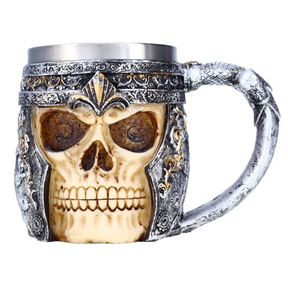 Taza Treasure Cove P754639 con diseño de calavera blindada
