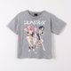 thumbnail image 1 of Polera Manga Corta Niña Kpop Demon Hunters Lavado Gris, 1 of 3