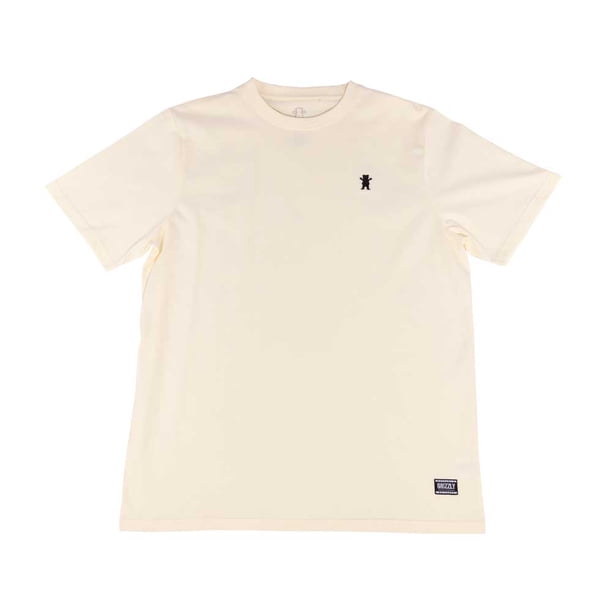 Polera Hombre Grizzly Griptape Embroidered Og Bear Off White