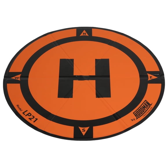 Plataforma de aterrizaje para drones Hoodman LP21 con triple peso