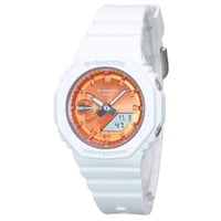 Reloj Casio G-Shock Analog Digital Seasonal Collection 2023 Orange Dial Quartz Gma-S2100Ws-7A 200M Women'S Watch
