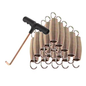 Ioensy - Muelles De Trampolín Para Exteriores, Repuesto De Piezas De Trampolín Resistentes, Resorte De 9Cm, 15 Uds.
