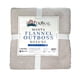 thumbnail image 1 of Manta Flannel Outboss Deluxe Taupe – Doral 127×152 cm., 1 of 3