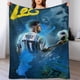 thumbnail image 4 of Lionel Messi Manta de franela anti-pilling, suave, ligera, esponjosa y acogedora de lujo para hogar y cocina – Perfecta para niños y adultos,127 cm × 152.4 cm, 4 of 6