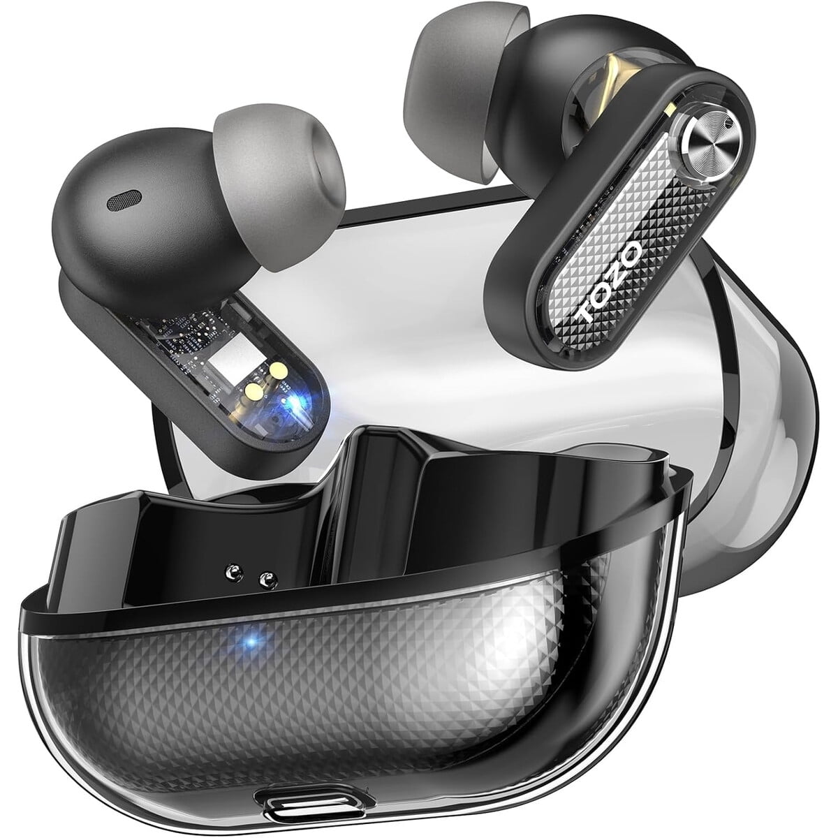 Audífonos Inalámbricos Tozo Crystal Pods Anc Bluetooth 5.4