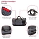 thumbnail image 2 of Bolsa de viaje SwissGear Apex para viajes y gimnasio, 28 x 15 x 12 cm, 2 of 8
