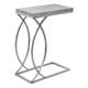 thumbnail image 4 of Mesa auxiliar en C Monarch Specialties, metal gris, 4 of 5