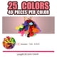 thumbnail image 2 of Limpiapipas FRICHOM Craft, 1000 unidades, 25 colores, para manualidades, 2 of 7