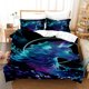 thumbnail image 1 of v2642 Bed Sheets Printing Wolf Pattern Bedding Sets Animal Duvet Cover Queen King Size Bed Set Moon Printed Quilt Comfoter Covers for Boys 3-Piece Bedding Set (1 Duvet Cover + 2 Pillow Shams) Bed Shee, 1 of 5