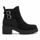 thumbnail image 1 of Bota Negro Mujer Gamuza y PU Atenas 25-31 negro 35, 1 of 5