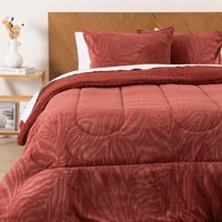 Mashini - Plumon Coral Emboss 2 P Ladrillo