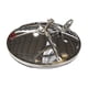 thumbnail image 2 of Espejo Cromado Redondo 8.5 Pulg Soporte Centrado, 2 of 4
