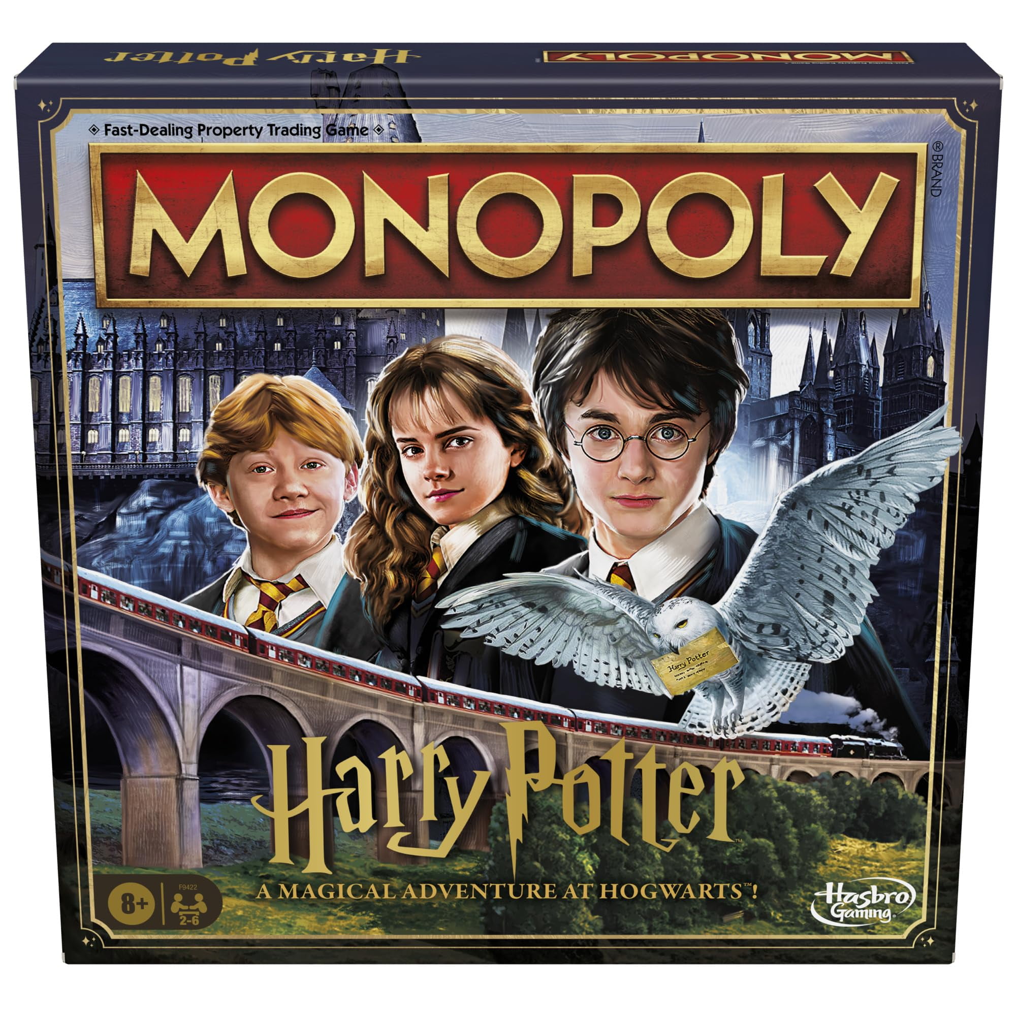 Juego De Mesa Monopoly, Edición Harry Potter, Tema De Hogwarts