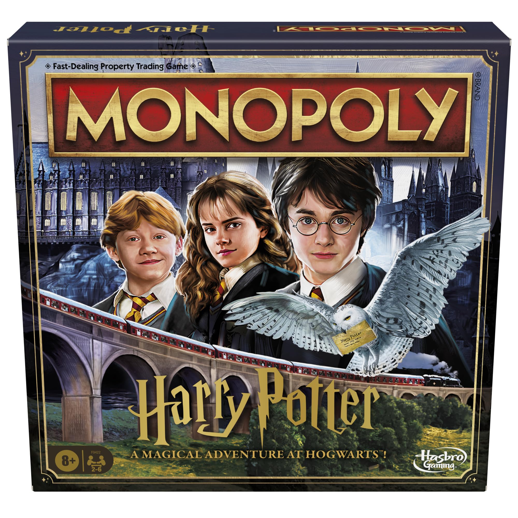 Juego De Mesa Monopoly, Edición Harry Potter, Tema De Hogwarts