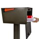 thumbnail image 3 of Mailbox Mail Boss 7528V con cierre de seguridad, color bronce, 3 of 6
