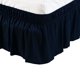 thumbnail image 2 of suxuMhao Faldas para Cama - Volante Antipolvo de 15in de Caída, Falda para Cama con Volantes de Poliéster-algodón Suave, Falda para Cama de Fácil Instalación para Dormitorio, Volante Antipolvo, 2 of 4