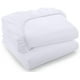 thumbnail image 1 of Sábanas ajustables Utopia Bedding completamente blancas, paquete de 2 unidades de microfibra, 1 of 6