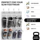 thumbnail image 4 of Organizador de zapatos Simple Houseware 24 bolsillos para colocar sobre la puerta, color gris, 4 of 8