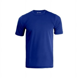 Snix - Polera Deportiva Dry Fit De Adulto Azul Rey Talla Xl